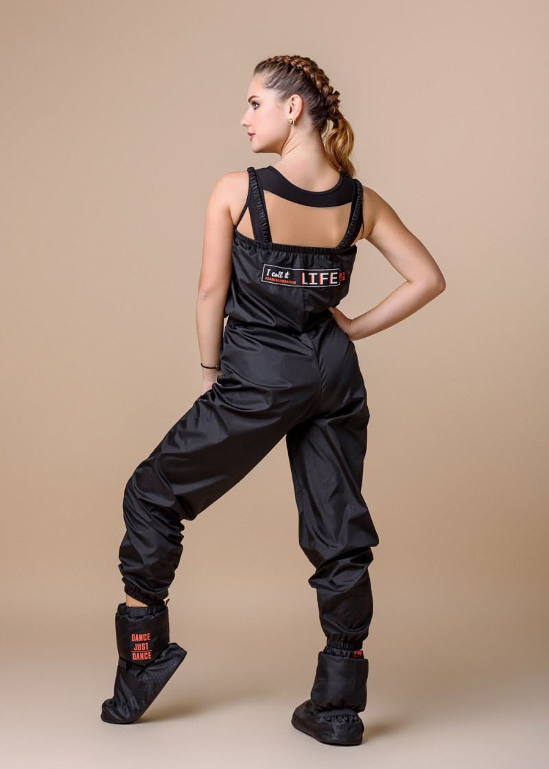 Комб."Сауна" 100%полиэстер, черный, LIFE, M