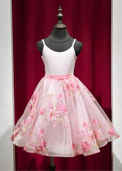 Спідниця шопенка BON-BON 100%нейлон, рожевий, M