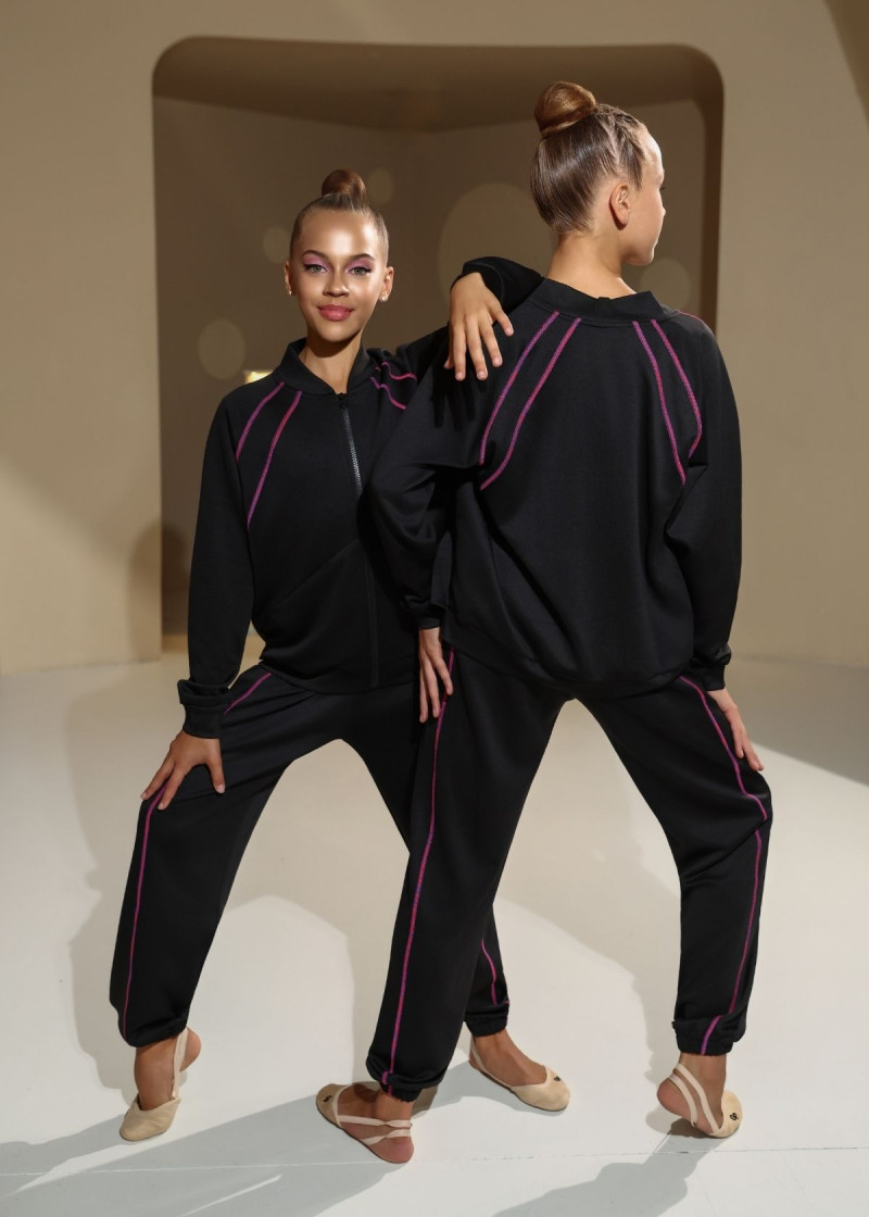 Спортивний костюм GALAXY поліамід, black+galaxy, S