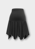 Спідниця для латини QUINCY мікрополіамід, чорний, S