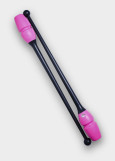 Булавы Masha пластик+резина, Rosa - Nero (02619), 45.2cm