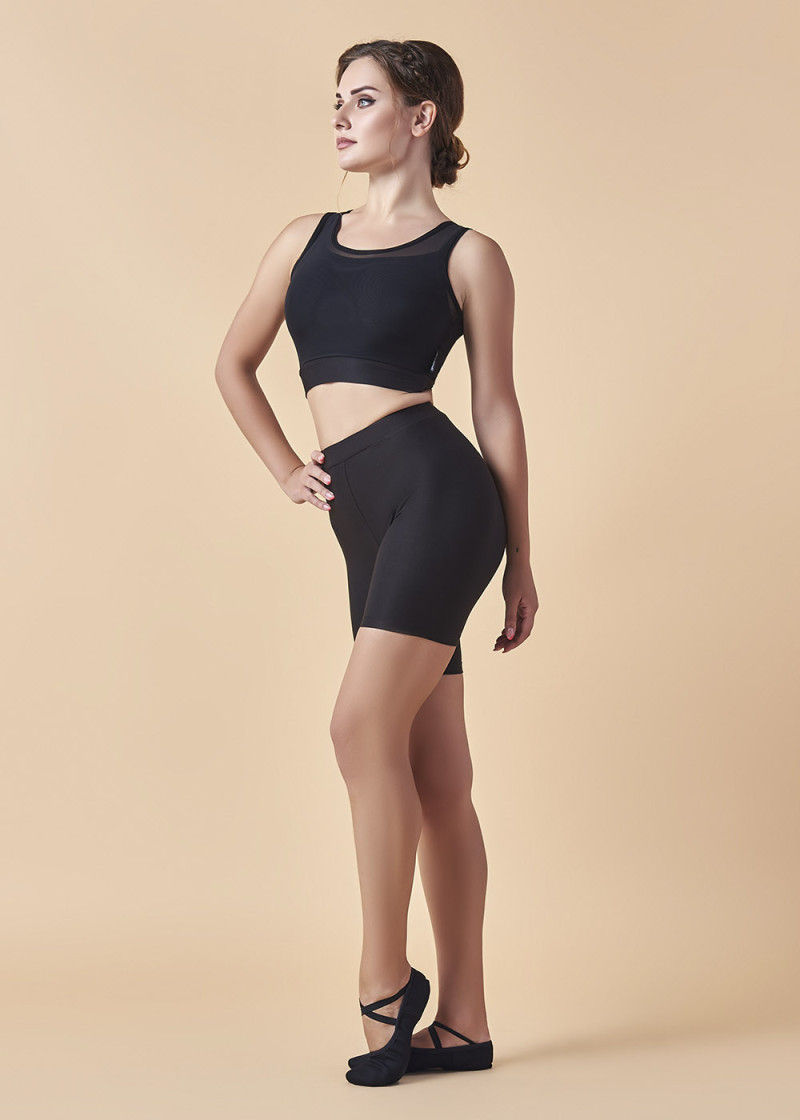 Шорти MARIANNE, подовжені 90%бавовна, 10%еластан, чорний, M