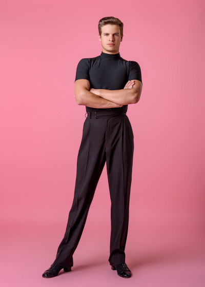 Футболка SIDNEY 90%поліамід, 10%еластан, чорний, L