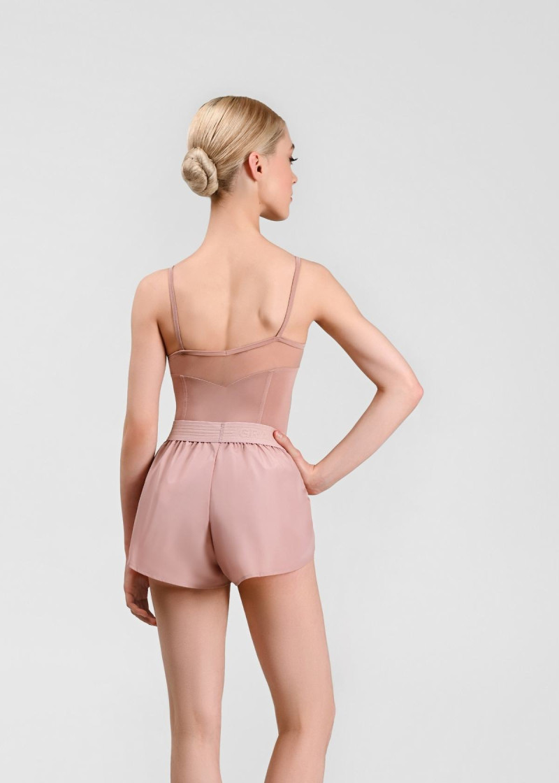 Шорти САУНА GRAND PRIX, широкі 100%поліестер, кораловий мигдаль, 158см