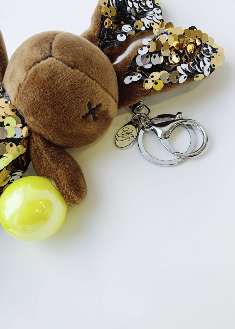 Іграшка Toy Glam Bunny 100%поліестер, тілесний+золото