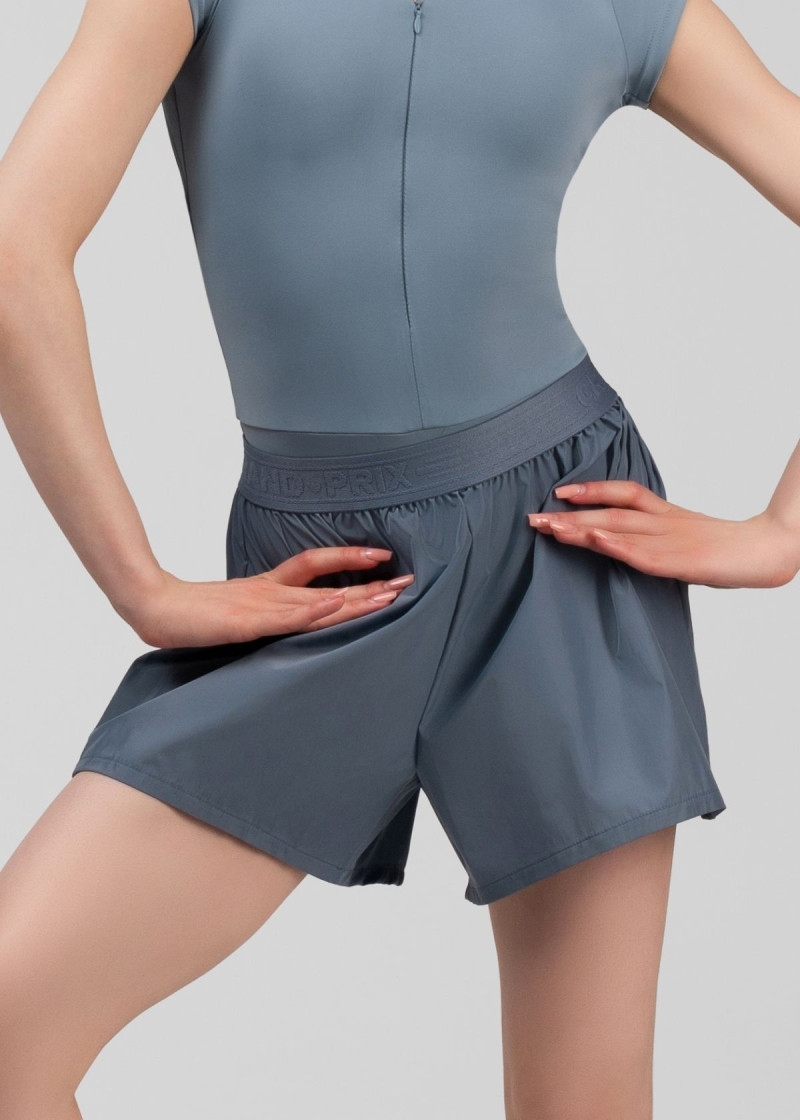 Шорти САУНА GRAND PRIX, широкі 100%поліестер, niagara, 152см