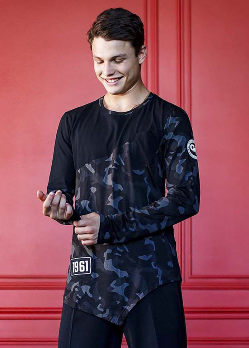 LUCKY CHARM - Топ ДР "Try" 90%хлопок, 10%эластан, милитари-хаки, S