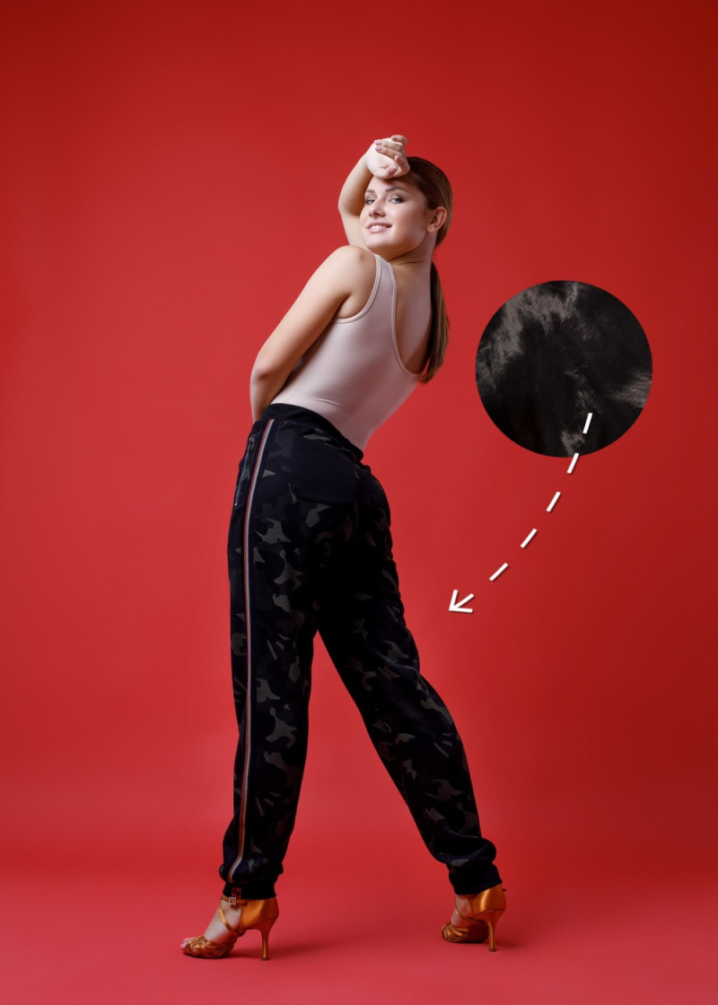 LUCKY CHARM - Брюки ADAM, на манжете 90%хлопок, 10%эластан, дымка-серый, L