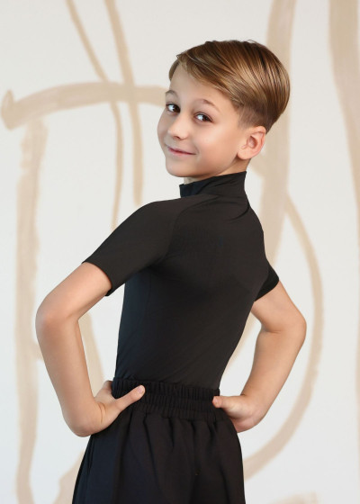 Футболка SIDNEY 90%поліамід, 10%еластан, чорний1, 140см