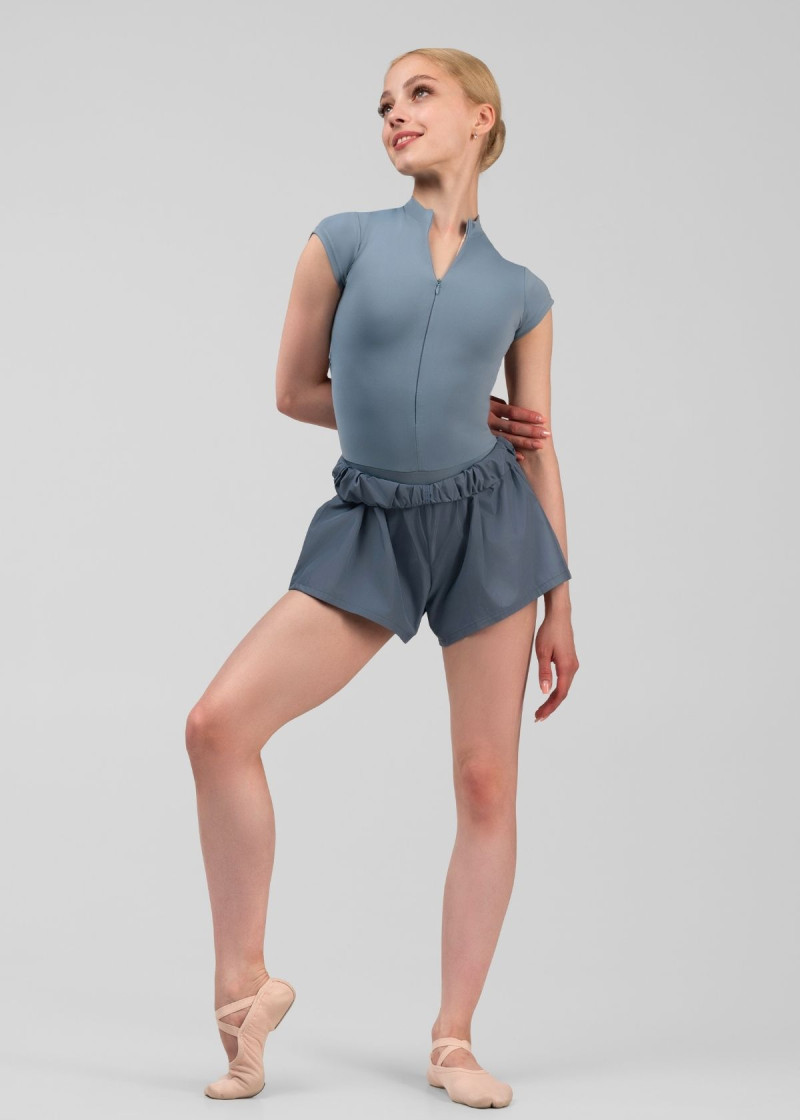 Шорти САУНА GRAND PRIX, широкі 100%поліестер, niagara, L