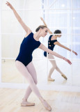 BALLET SUPERIORITY - К-к майка "Nikiya", переплет 90%полиамид, 10%эластан, lapis blue, L