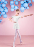 DOTS - Хитон PATCH, сетка 60%полиамид, 40%нейлон, white, 134см