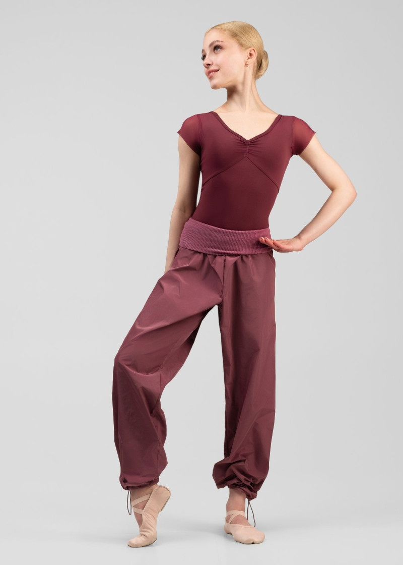 Штани САУНА MOMENTUM з відворотом 100%поліестер, italian plum, S