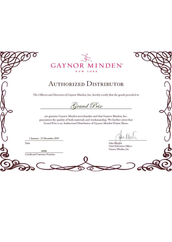 Пуанти GAYNOR MINDEN CL 3SDH (р) сатин, рожевий, 8,5, M