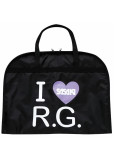 Чехол для купальника "I love R.G." AC-58 полиэстер, Black x White (BxW)