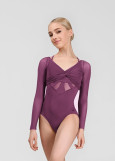 Топ Grand Prix MIRALI з сітки сітка, plum perfect, M-L