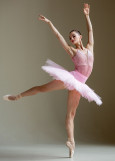 Пачка балетна BAJADERKA, 7 шарів тюль, pink, 152-158см
