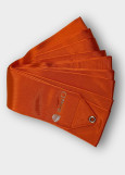 Лента, 5m иск.шелк, Orange (083), 5m