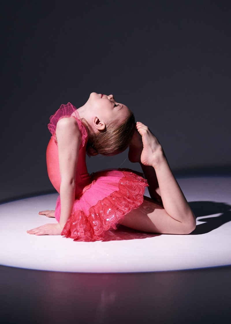 FAIRY TALE - К-к КР крылышко,п/пачка, декор TIANA лайкра+тюль, розовый шелк, 122см