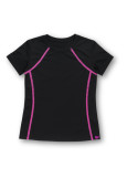 Футболка з коротким рукавом BETHANY нейлон, black+galaxy, 140см