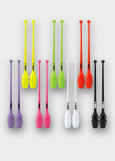 Булави для гімнастики SASAKI NEW FIG M-34JKH, 40.5 гума, FreshPink (FRP), 40.5cm, 150g