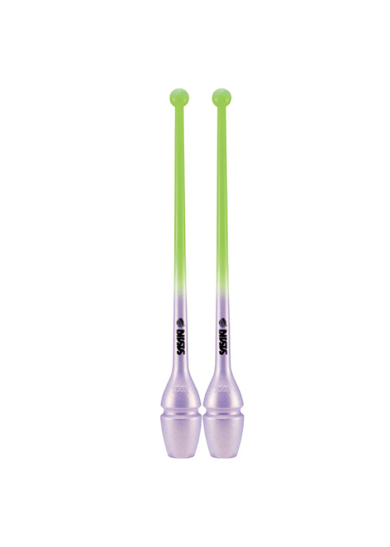 Булавы M-34JKGH NEW FIG резина, Luminous Green x Lavander (LMGxLD), 40.5cm, 150g