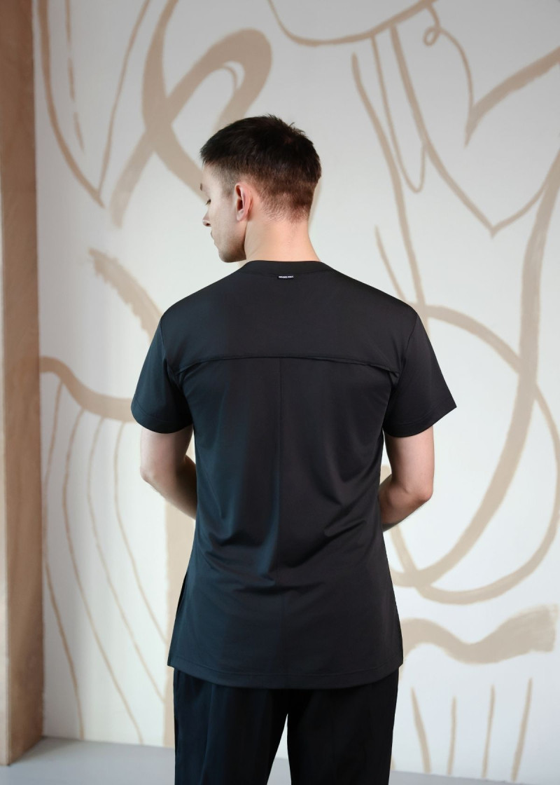 Футболка CONAN, короткий рукав мікрополіамід, чорний, XS