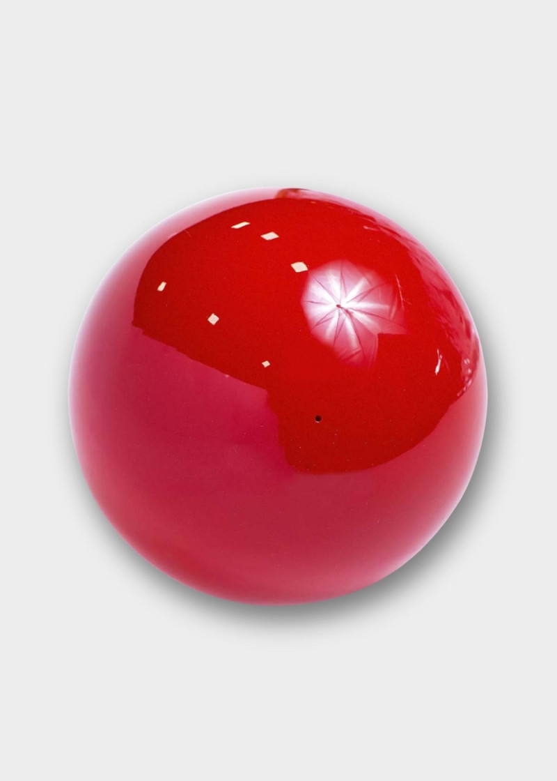 М'яч для гімнастики NEW FIG M-20B, 17см гума, Red (R), 17cm, 350g