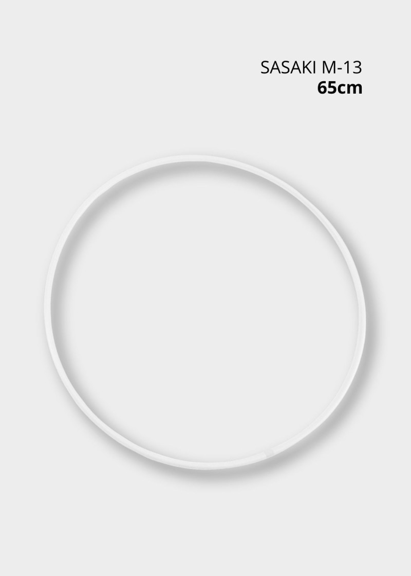 Обруч M-13 полиэтилен, White (W), 70cm, 260g