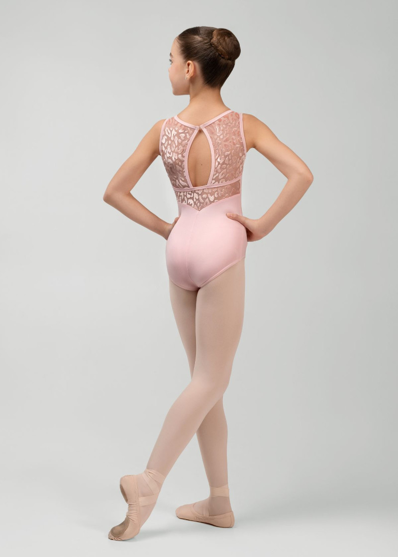 MINI MOVES - К-к майка MIMI микрополиамид+сетка флок, pink, 146см