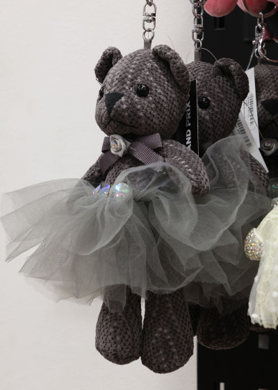 Мишка-балеринка PIMBOLIE сірий