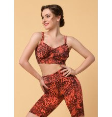 Топ AKIO поліамід, корал, S