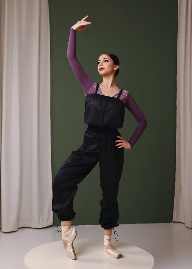 Комбинезон САУНА MOMENTUM с поясом 100%полиэстер, черный, M