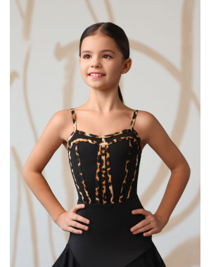 BONITA - Купальник бретели SIMONE микрополиамид, черный, 134см