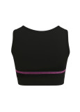 Топ майка MARSELLA нейлон, black+galaxy, 128см