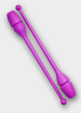 Булави для гімнастики SASAKI NEW FIG M-34JKH, 40.5 гума, Raspberry (RS), 40.5cm, 150g