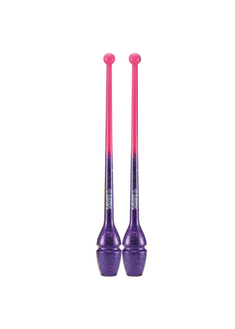 Булавы M-34JKGH NEW FIG резина, Fresh Pink x Purple (FRPxPP), 40.5cm, 150g