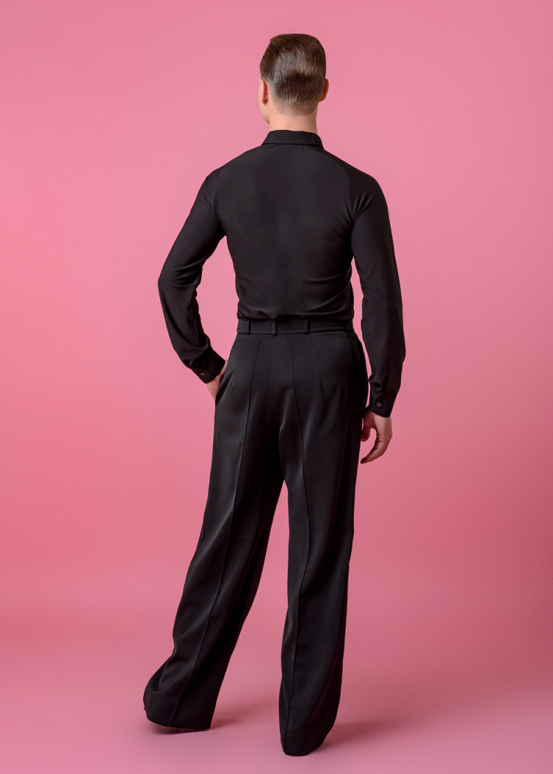 Сорочка BRYAN, на ґудзиках 90%поліамід, 10%еластан, чорний, 128см