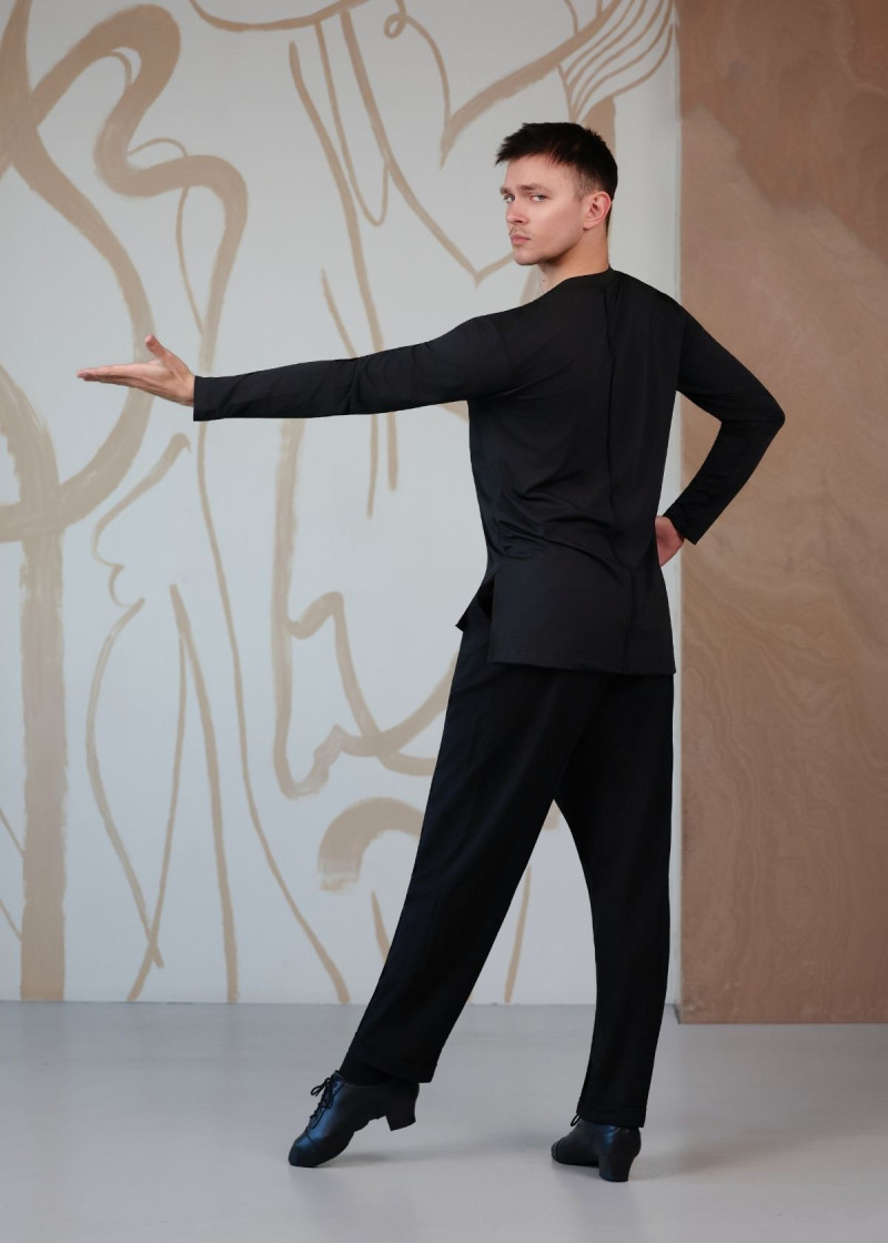 Лонгслів RICARDO мікрополіамід, чорний, L plus