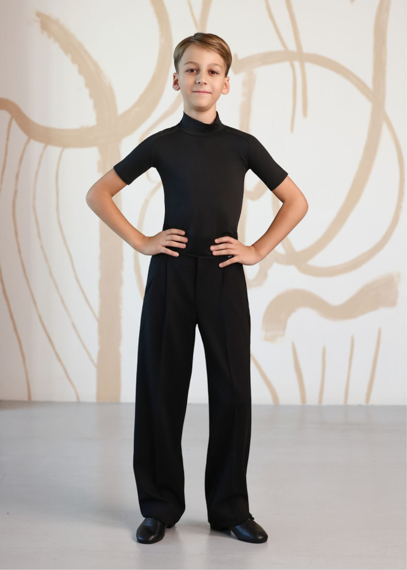 Футболка SIDNEY 90%поліамід, 10%еластан, чорний, 134см