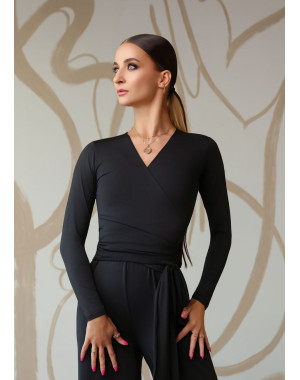 REPLAY - Топ ДР на запах STASSI микрополиамид, black, L