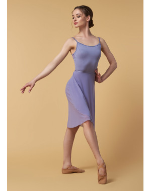 SYMPHONY - Хитон на запах OLIVERIA, сетка сетка, серый, L(57см)