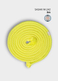 Скакалка M-242 полиэстер, Yellow (KEY), 3m