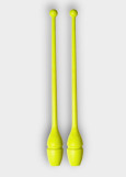 Булави для гімнастики SASAKI M-34, 44см гума, Yellow (27), 44cm, 150g