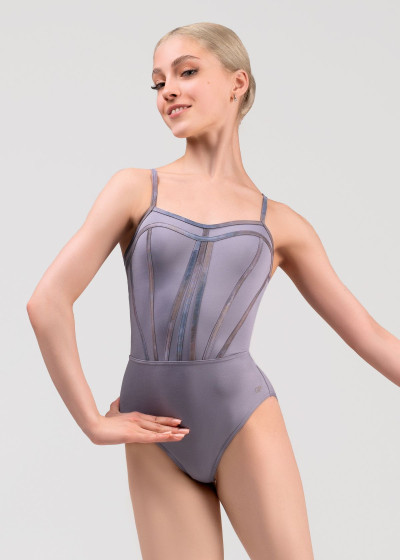 AMOUAGE - Купальник бретели SIMONE микрополиамид, pale violet, XS