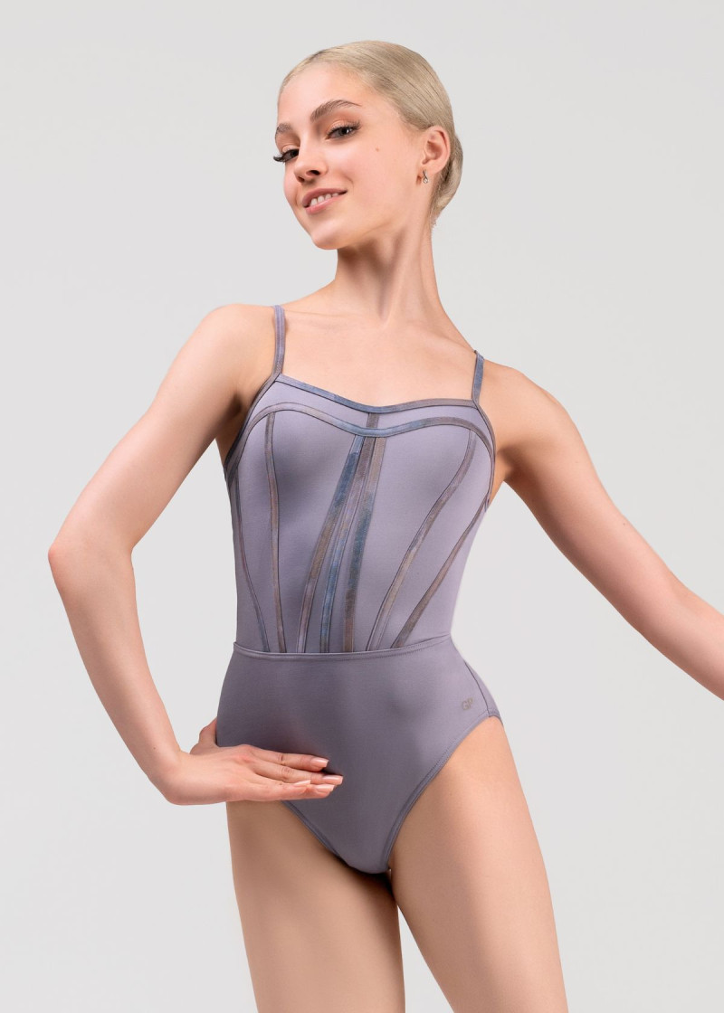 AMOUAGE - Купальник бретели SIMONE микрополиамид, pale violet, XS