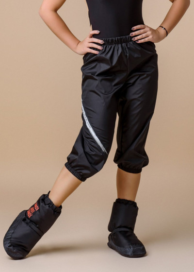 Штани САУНА, довжина 3/4 100%поліестер, чорний, LIFE, 152см