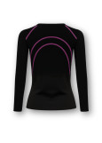 Футболка з довгим рукавом ADDLYN нейлон, black+galaxy, 146см