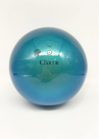 Мяч Glossy, 18,5 cm резина, Blue (725), 18.5cm
