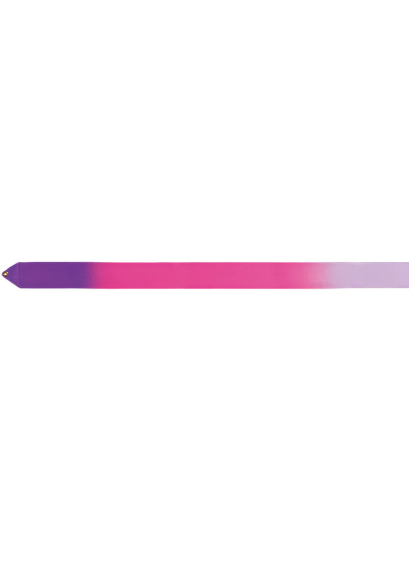 Лента MJ-714HG сатин-шелк, Violet × PassionPink × Lilac (VIxPSPxRRK), 4m